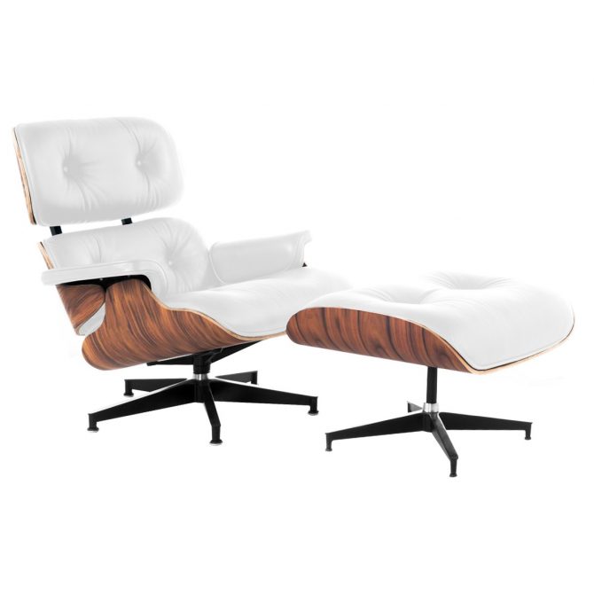 THE LOUNGE CHAIR & OTTOMAN by Charles & Ray Eames