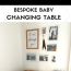 Bespoke baby changing table by Nanovo